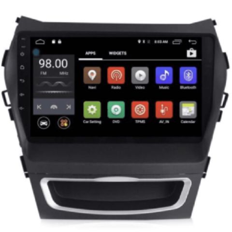 Avtomobil üçün monitor King Cool Android T18 2/32 GB DSP & Carplay for Hyundai Santa Fe 2013-2017