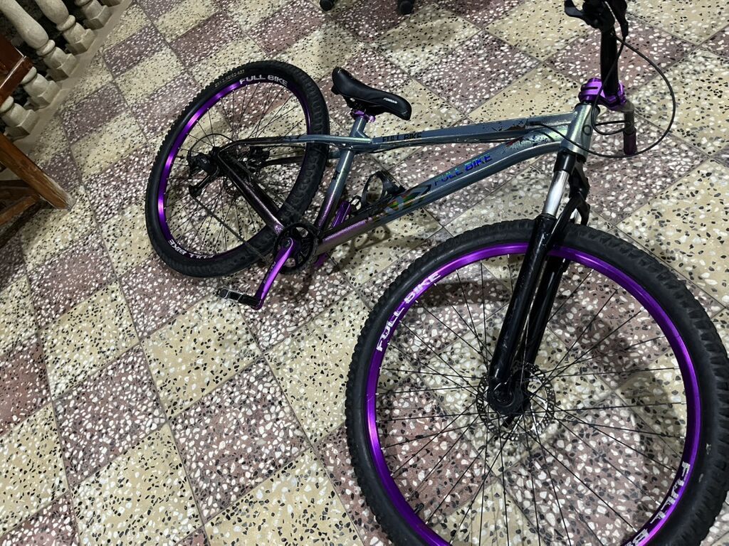 Fullbike satılır yiğılıb ön amortu deyişilib santourdu sep sabitdiyici — Dağ velosipedləri, Bakı (6)