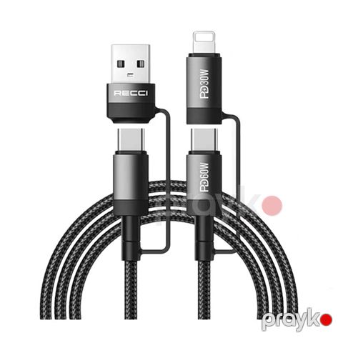 Recci USB To Type-C RS47T 6Ow — Bakı
