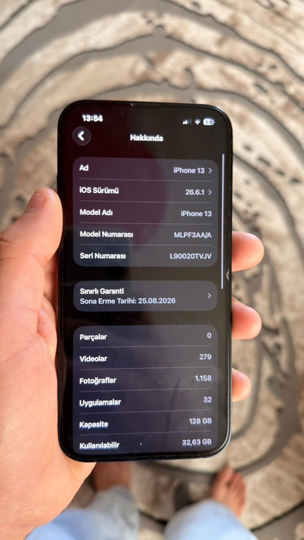 IPhone 13, 128 GB — Apple iPhone, Şəmkir (3)