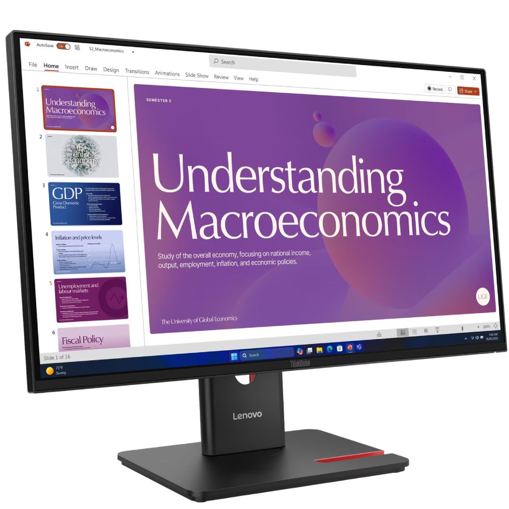 Monitor Lenovo ThinkVision T24D-40 (64B9GAT1EU) — Monitorlər, Bakı (2)