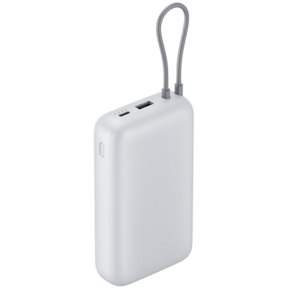 Power Bank Xiaomi 20000 mAh Integrated Cable BHR9738GL Light Gray — Powerbank-lər, Bakı (2)