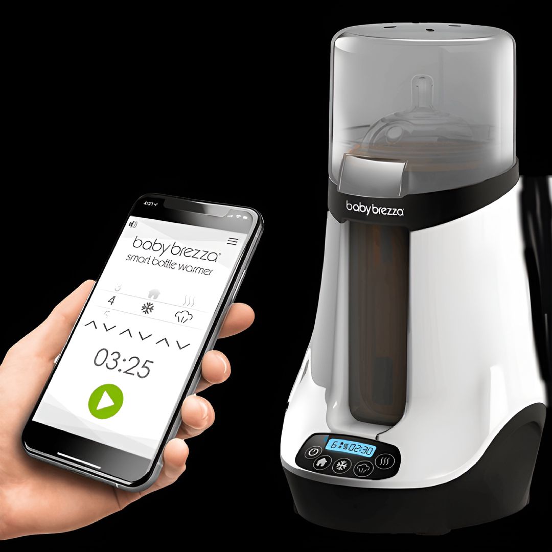 Qidalandırıcı üçün isidici Baby Brezza Bottle Warmer avec Bluetooth BRZ00139 1230000046244 — Mallar, Bakı (2)