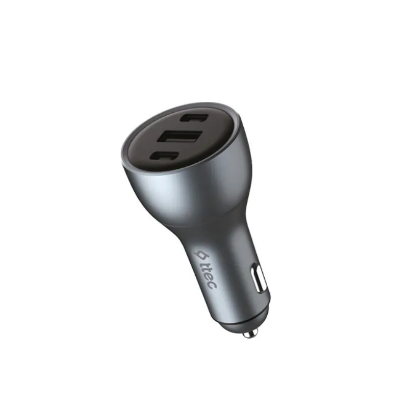 Avtomobil enerji toplama cihazı Ttec SmartCharger Trio PD 130W In car Fast Charger 2 Usb-c+usb-a 2CKP05S — Bakı