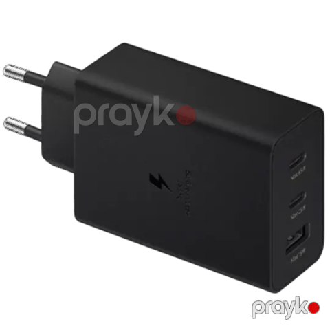 Samsung Usb-c x2/USB-A Trio 65W EP-T6530NBEGRU Black — Bakı