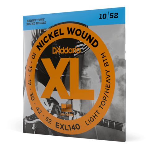 D-Addario EXL140 XL Nickel Wound 10-52 Light Top/Heavy — Bakı
