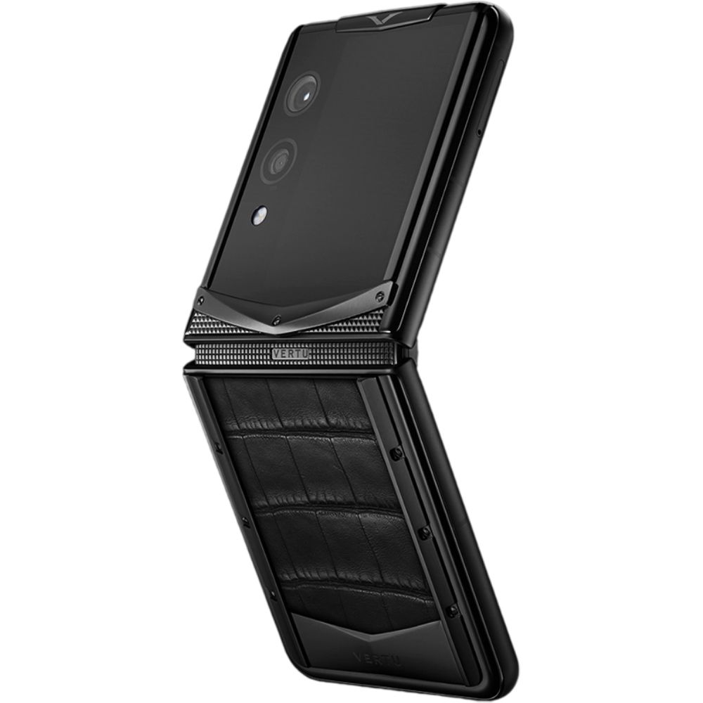 Vertu Quantum Flip Alligator 16 GB / 1 TB Iron Black — Smartfonlar, Bakı (3)