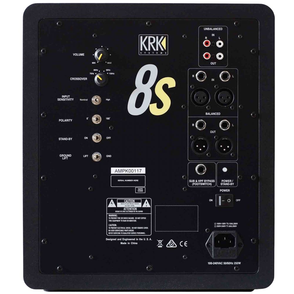 Aktiv dinamik RK 8S2 Subwoofer 8 — Musiqiə alətləri, Bakı (3)