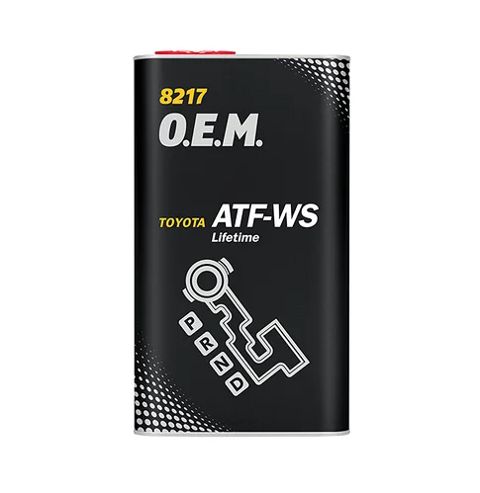 Sürətlər qutusu üçün yağ Mannol ATF WS 4 lt Metal — Bakı