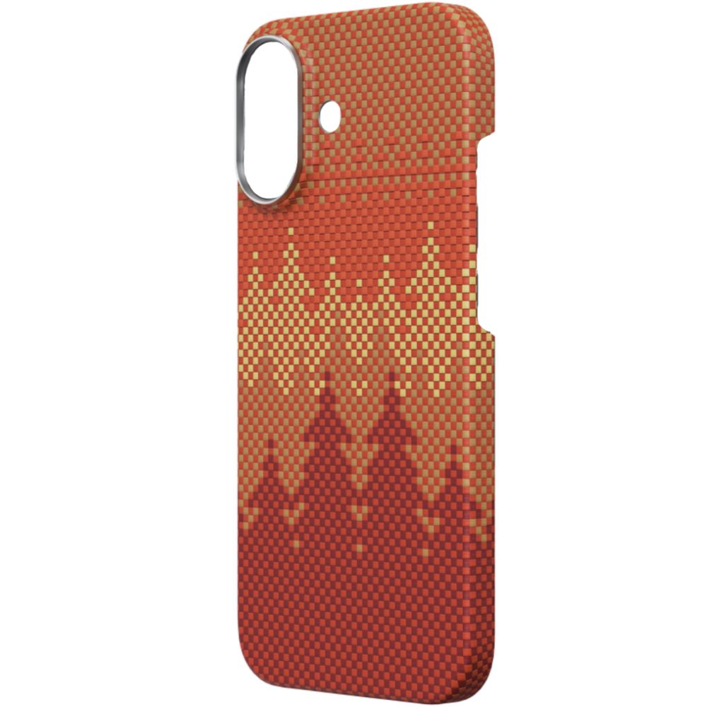Qoruyucu örtük Comma iPhone 17 Woven Series Magnetic 6942297136816 Pinery Forest — Çexollər, Bakı (2)