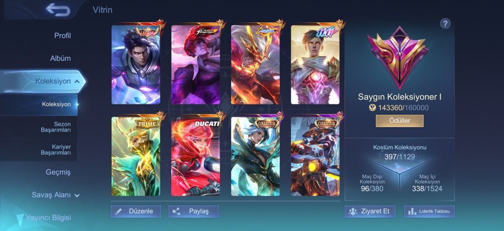 Mobile Legends: Bang Bang hesabı – geniş skin kolleksiyası - Oyunda — Mallar, Mingəçevir (6)