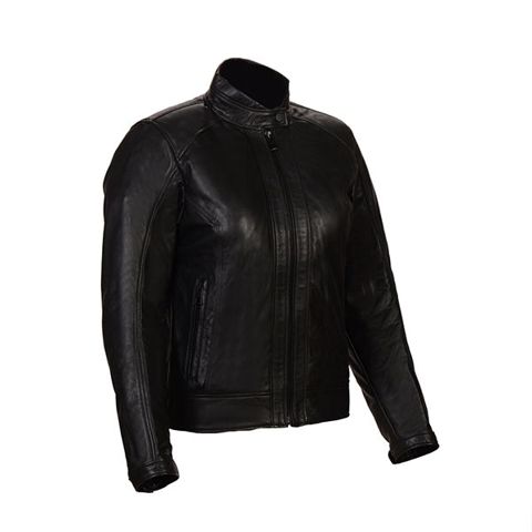 Gödəkçə vexo moto derı kadın mont sıyah l — Bakı