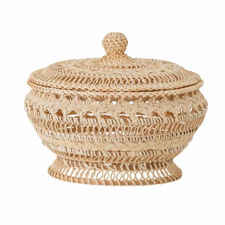 Səbət Bloomingville Nil Rattan Nature 22x18 sm — Хранение вещей