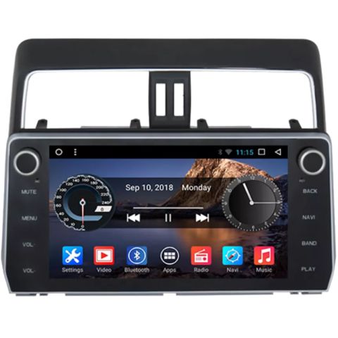 Avtomobil üçün monitor Android King Cool T18 4/64 GB DSP & Carplay For Toyota Prado 2018 — Bakı