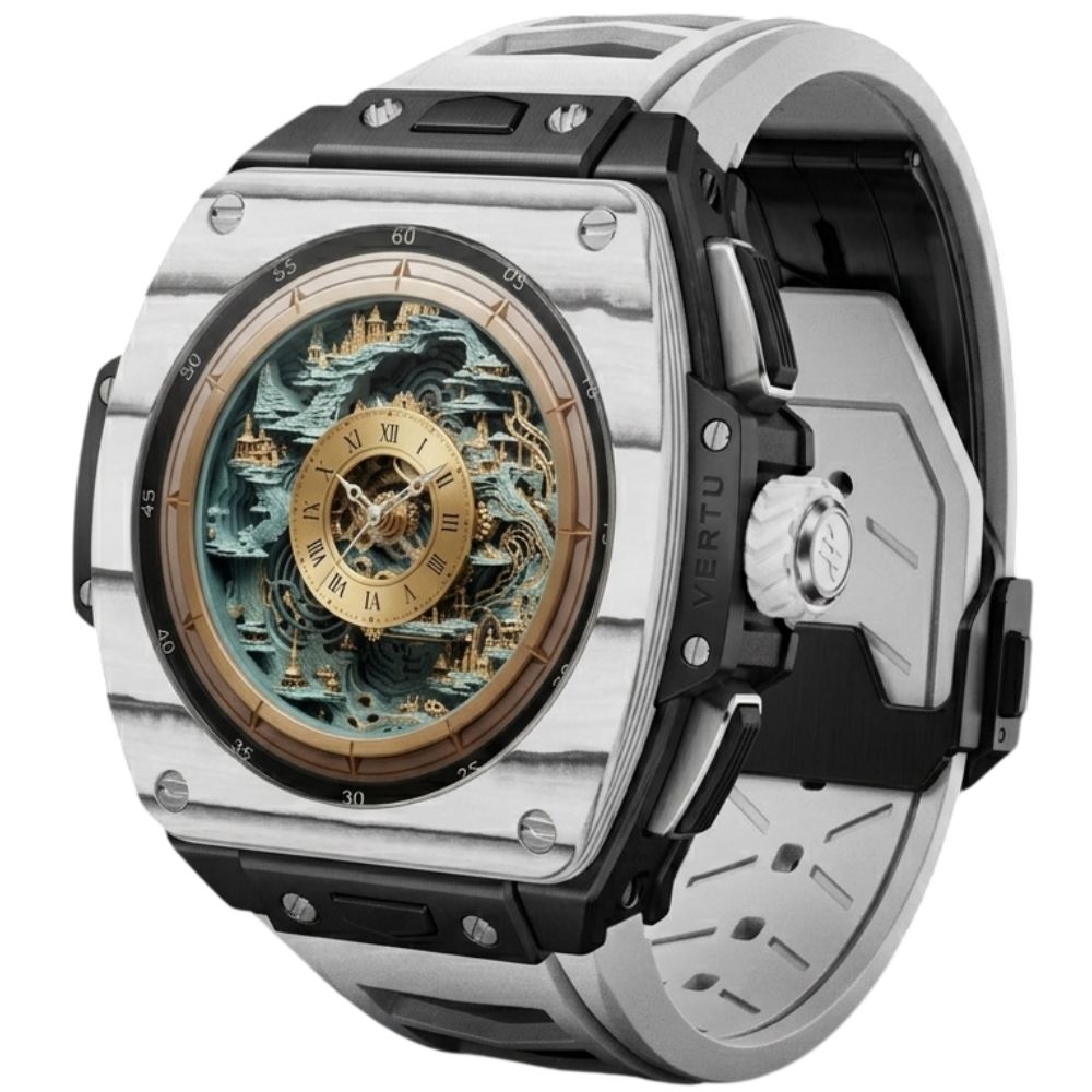Smart saat Vertu Grand Watch S1 WS1-T-BW11-CHW-015 Black,White — Uşaq smart saatları, Bakı (2)