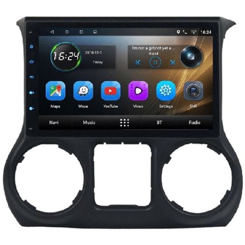 Avtomobil üçün monitor King Cool Android T18 2/32 GB DSP & Carplay for Jeep Wrangler — Bakı