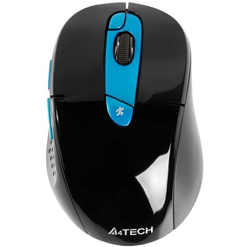Mouse A4Tech G11-570FX Black/Blue — Bakı