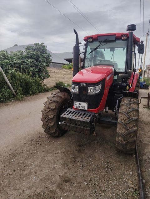 TTA DTZ 1024 təkərli traktor - Rəng: qırmızı - Güclü dizel mühərriki — Gədəbəy
