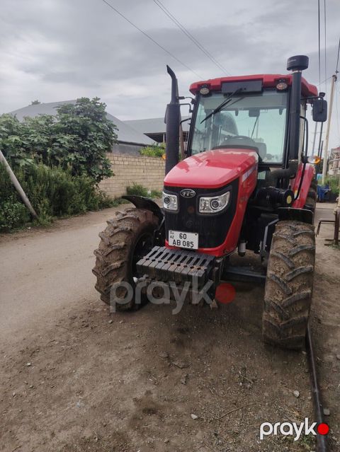 TTA DTZ 1024 təkərli traktor - Rəng: qırmızı - Güclü dizel mühərriki — Gədəbəy