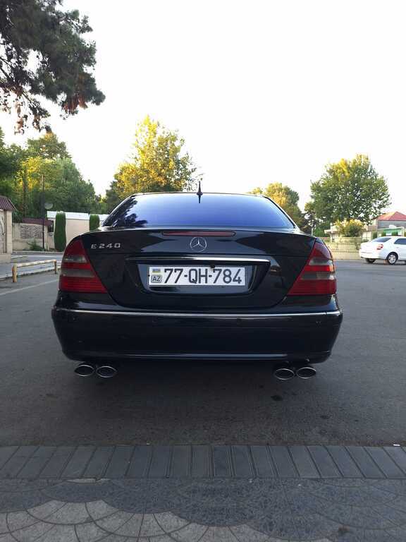 Mercedes E 240, 2.6 L, 2004 il, 262 630 km — Avtomobillər, Ağcabədi (2)
