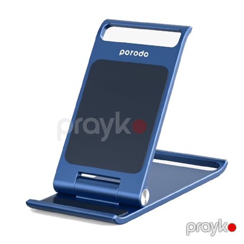 Porodo alum alloy foldable mobile stand Blue / Pd-alfmb-bu — Bakı