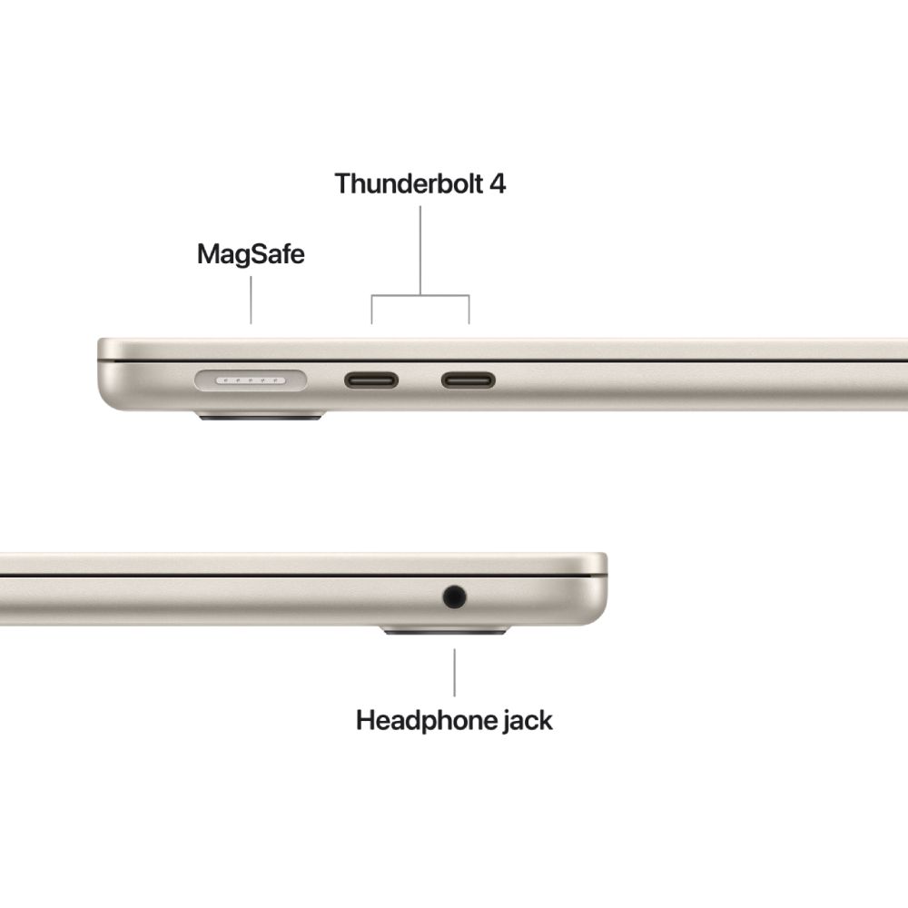 Notbuk Apple MacBook Air 13 (M5) MDHC4RU/A Starlight — Noutbuklar, Bakı (3)
