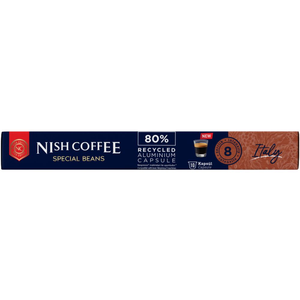 Qəhvəbişirən üçün kapsul Nish Nespresso Italy 10 ədəd 8683583873371 — Mətbəx texnikası, Bakı (2)