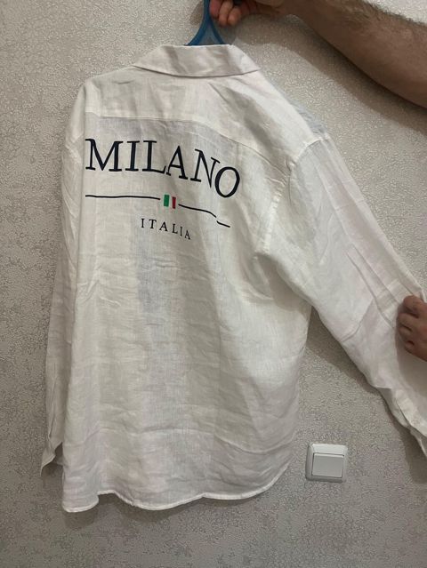 Köynək, Milano, 2XL, rəng - Ağ — Bakı