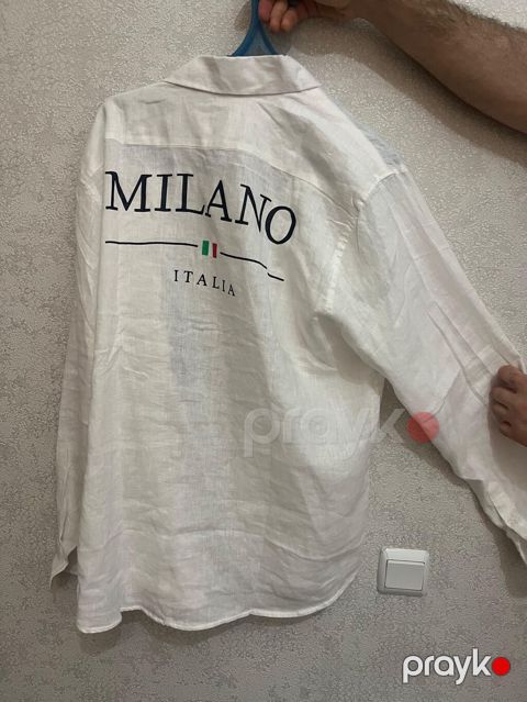 Köynək, Milano, 2XL, rəng - Ağ — Bakı
