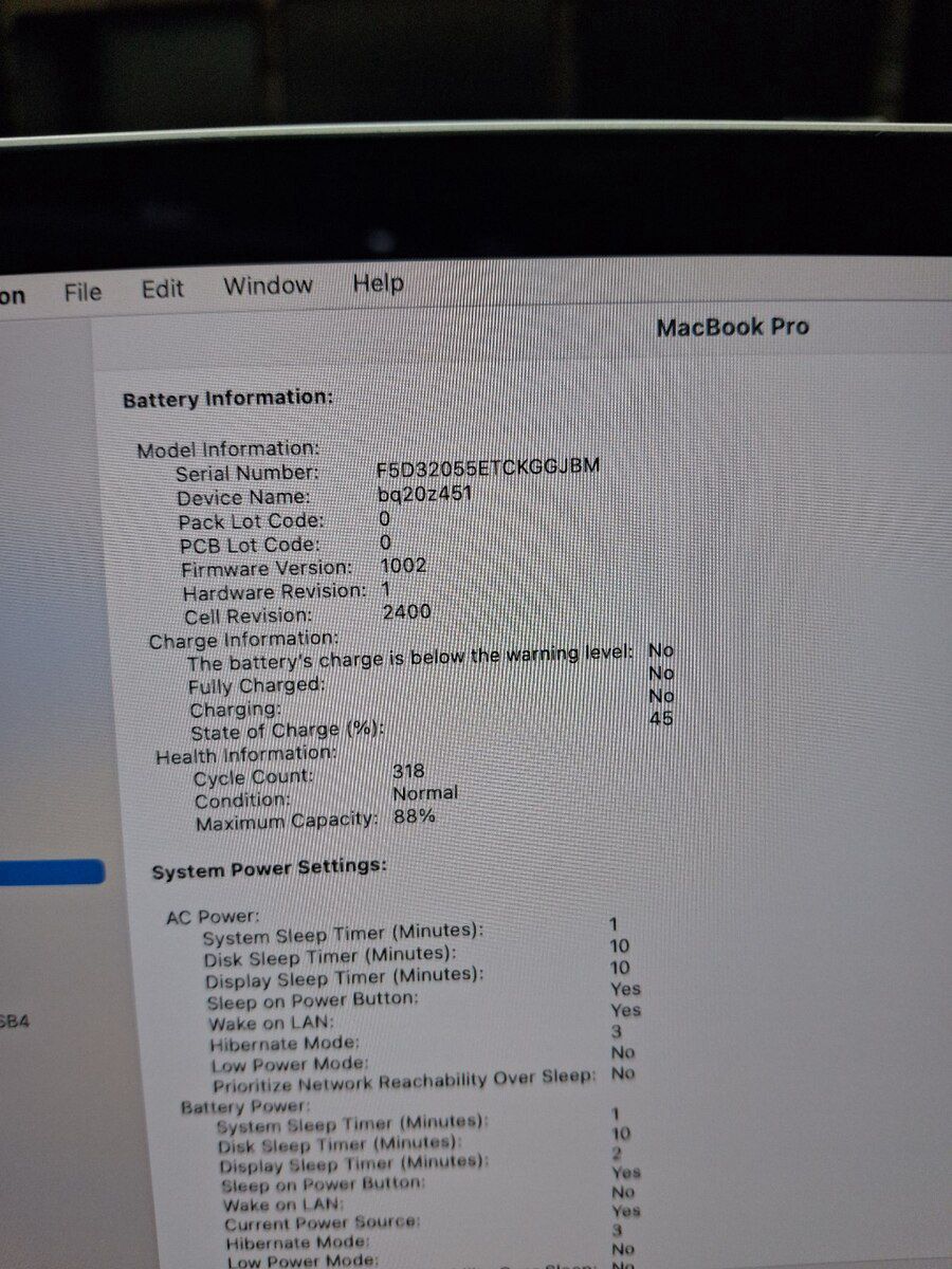 Apple Macbook M2 Pro 8/256 88% pil — Elektronika, Bakı (10)