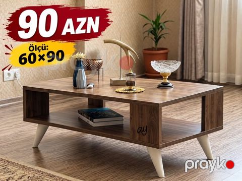 Düz masa, Açılmayan, Təkərsiz, Teksturalı laminat, Zəmanətsiz — Digah