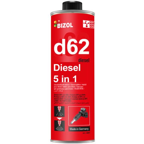 Dizel qatqısı Bizol Super Diesel 5 in 1+ d62 1 lt — Bakı
