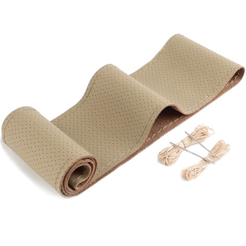 Sükan üçün örtük Nurmani 38 sm Full Hole Style Beige — Bakı