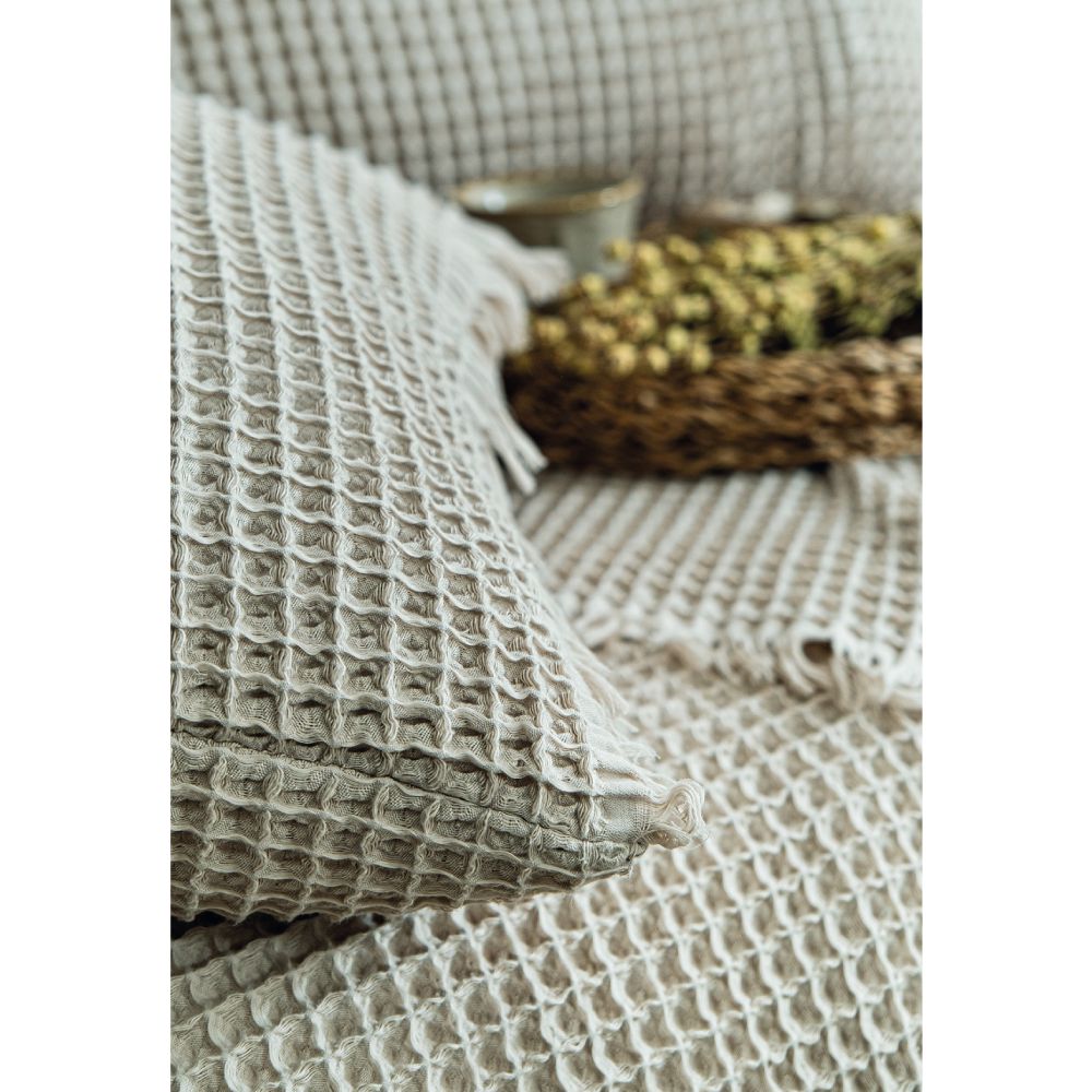 Yataq örtüyü Şahəsər Norah Bej — Tekstil, Bakı (3)