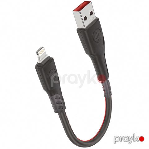 Naqil Euroacs EU-C93 USB Type-A to Lightning ACHRKA440426 Black — Bakı