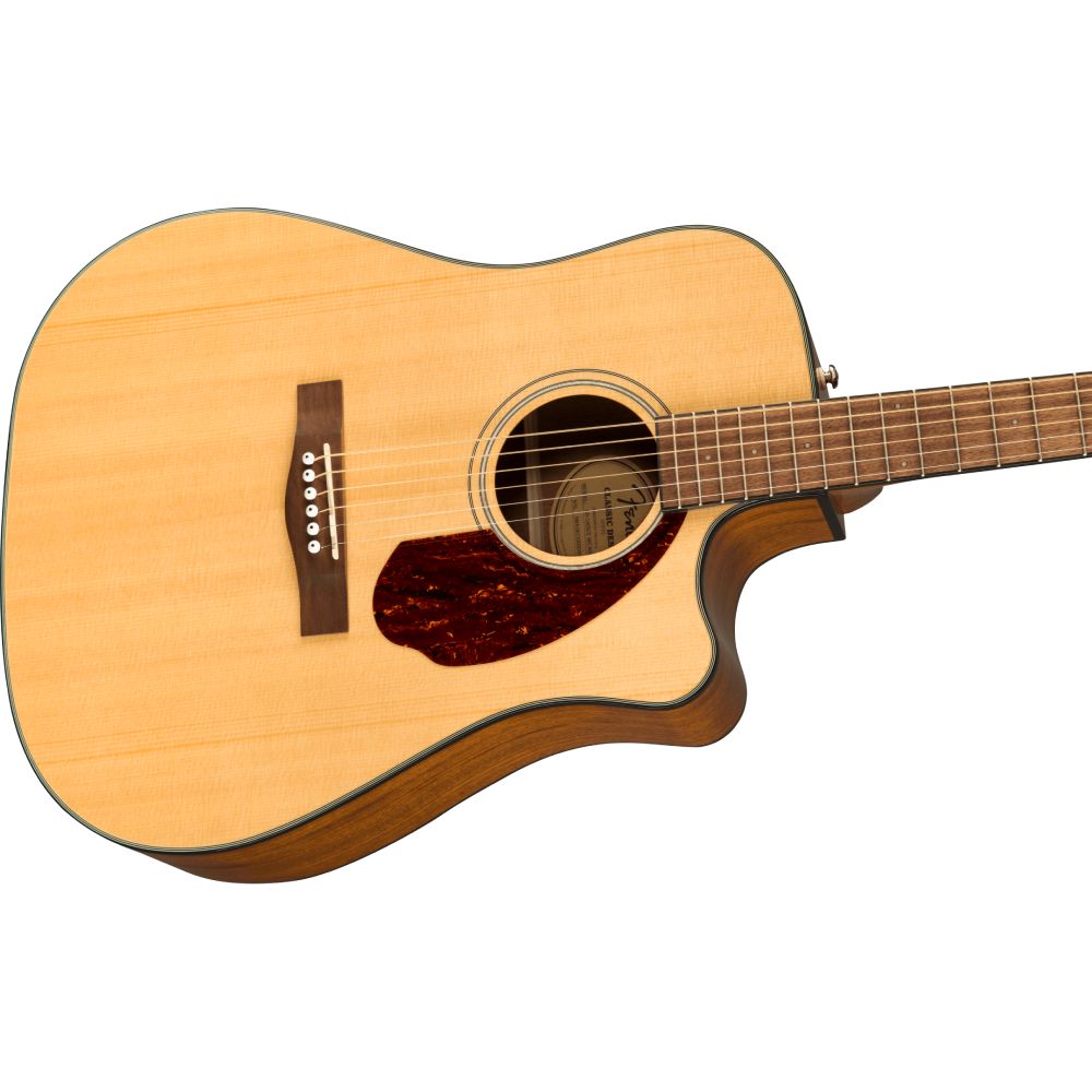 Elektrikli akustik gitara Fender CD-140SCE Natural — Gitarlar və digər simli alətlər, Bakı (3)