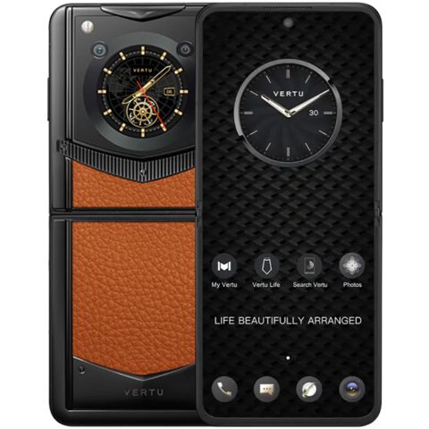 Vertu IronFlip Calf 12/512 GB Dawning Orange — Bakı