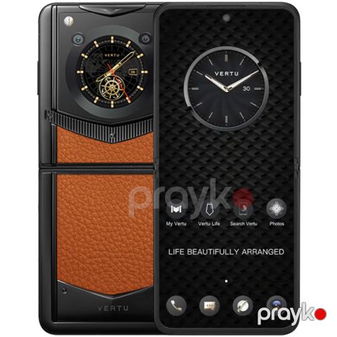 Vertu IronFlip Calf 12/512 GB Dawning Orange — Bakı