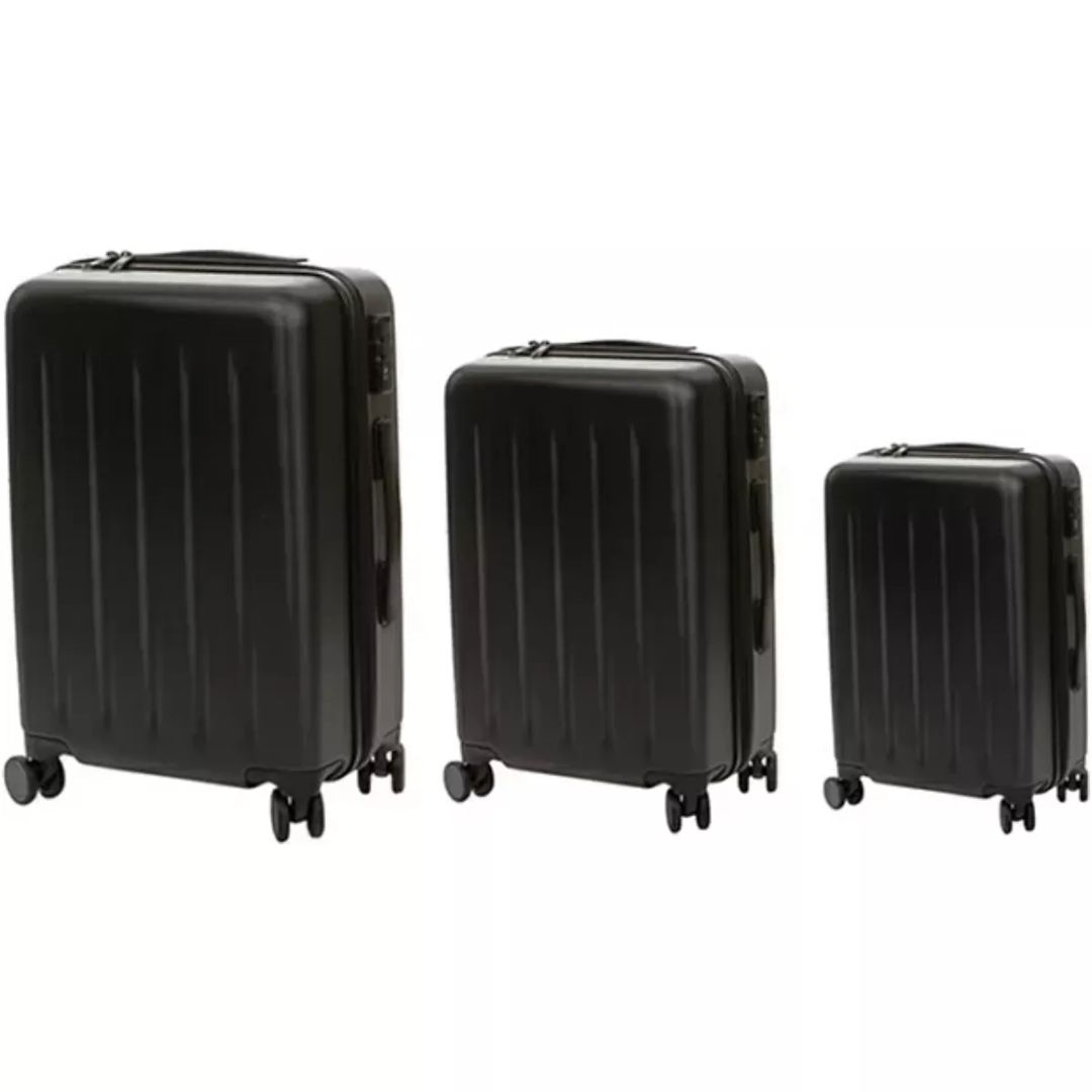Çamadan Ninetygo PC Luggage 3 pcs Set Black 117001 — Çantalar, çamadanlar, cüzdanlar, Bakı