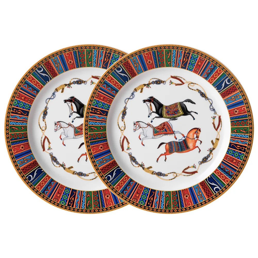 Boşqab dəsti Lefard Passage, farfor, 22 sm, 2 ədəd (760-861) — Столовая посуда