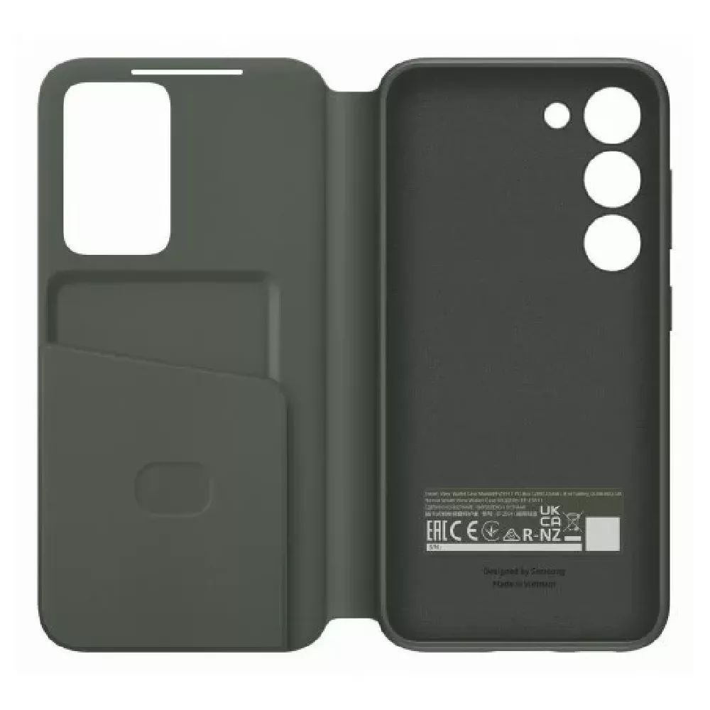 Qoruyucu örtük Samsung S23 Smart View Wallet Khaki EF-ZS911CGEGRU — Çexollər, Bakı (5)