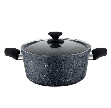 Qazan Burner Black stone 26x11 sm Dark — Bakı