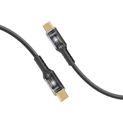 Naqil Promate USB Type-C to USB Type-C LUCIDLINE-CC200 Black — Bakı