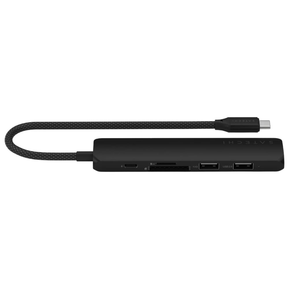 USB Hub Satechi 6in1 USB Type-C ST-P6SK Black — Kompüterlər və noutbuklar, Bakı (2)