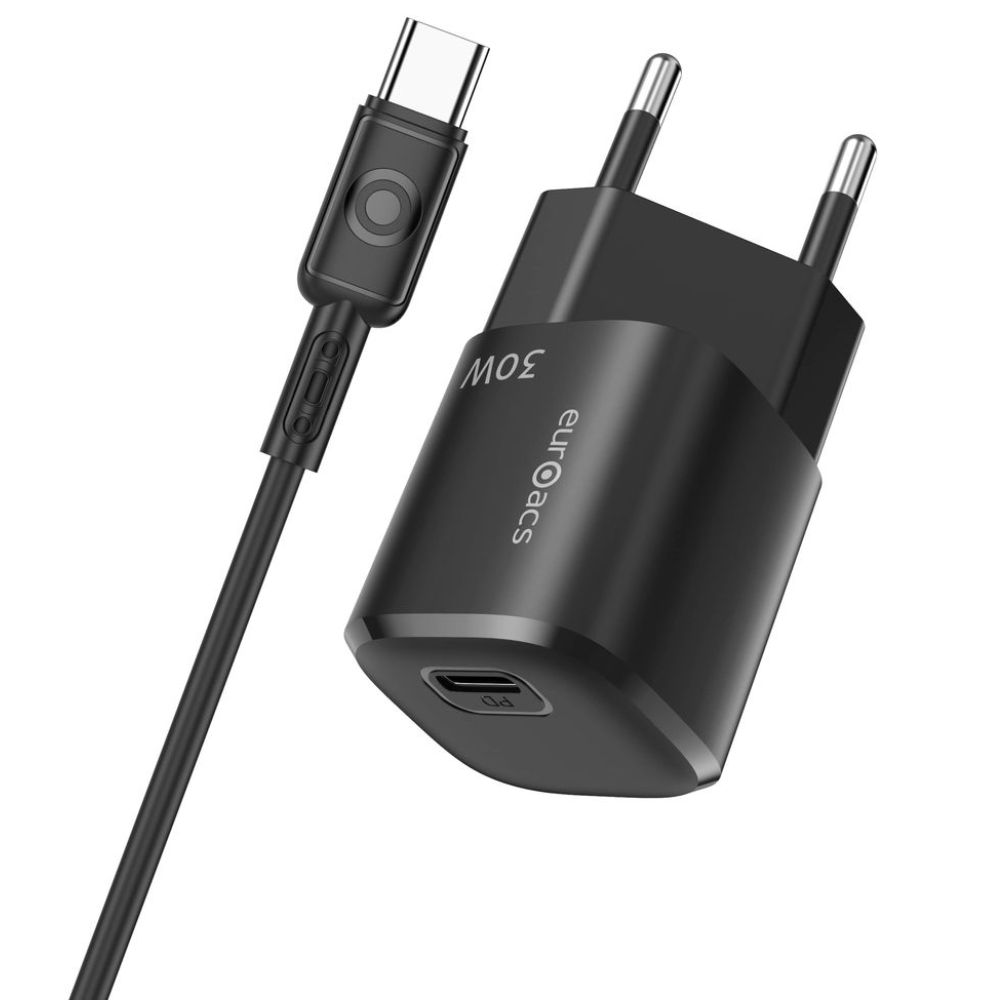 Adapter Euroacs PD 30W USB Type-C EU-MG656 ACHRHM390300 — Mallar, Bakı (2)