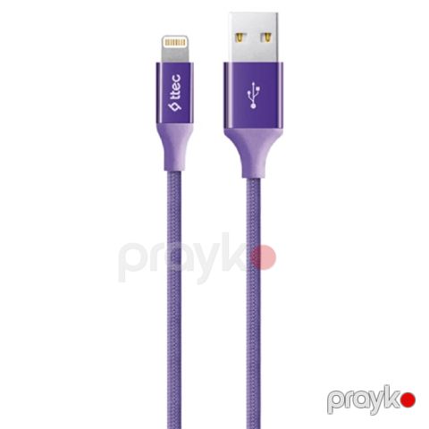 Naqil Ttech USB Type-A to Lightning 1.2 m 2DK16MR Purple — Bakı