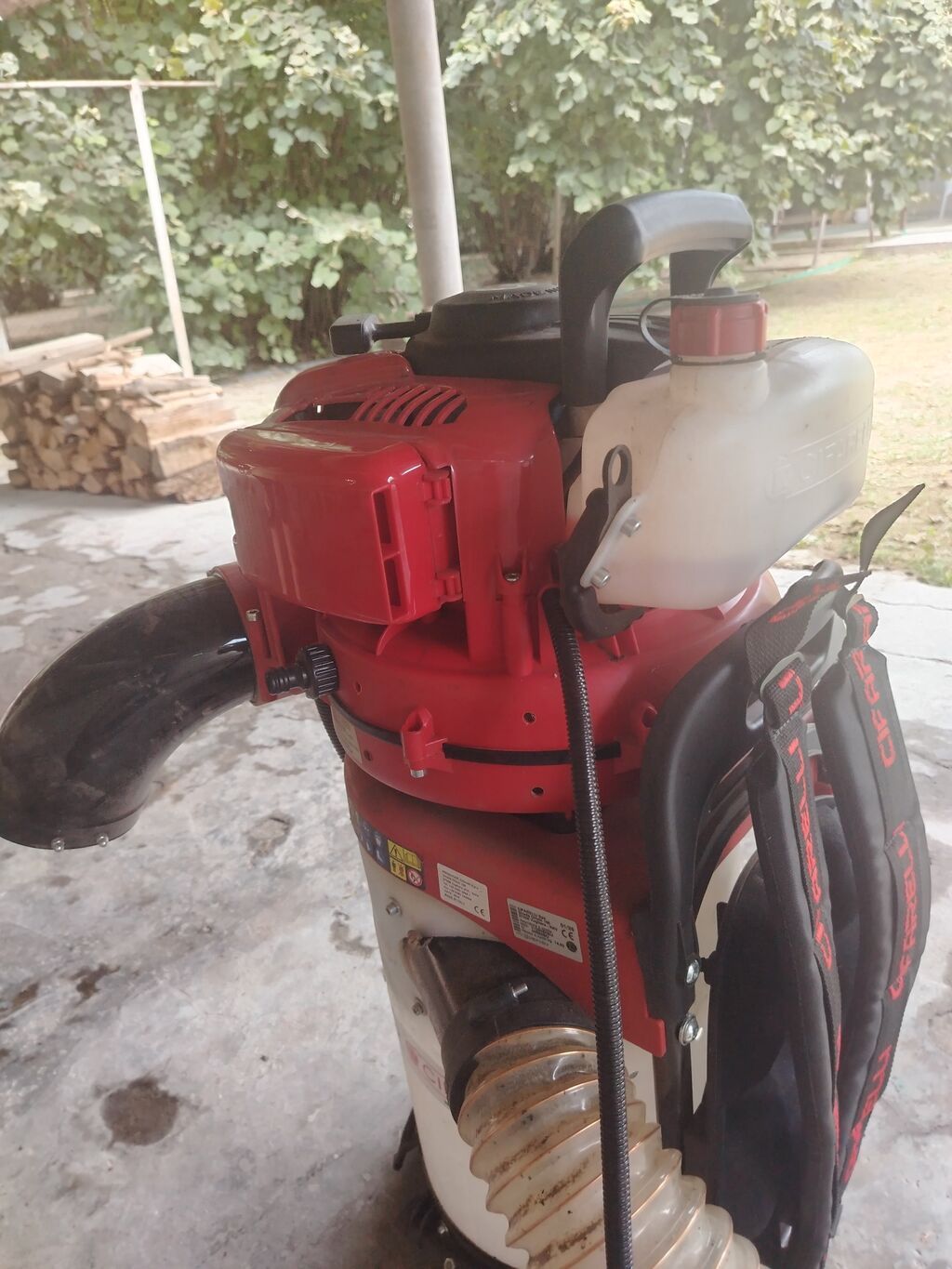 Cifarelli V1200 benzinli çiyin tipli vakuum toplayıcı - Marka/model — Kənd təsərrüfatı avadanlığı, Oğuz (8)