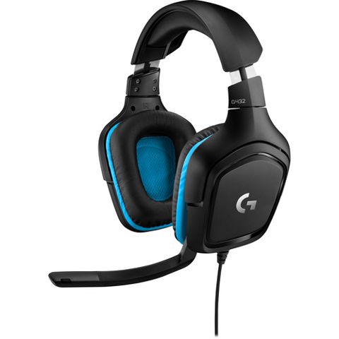 Oyun üçün simli qulaqlıq Logıtech G432 7.1 Surround Sound Wired Gaming Headset - Leatherette - USB - Emea (L981-000770)