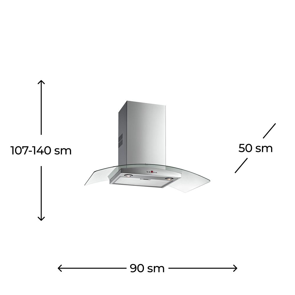 Aspirator Teka NC2 90 — Mətbəx cixartma qapıları və aksesuarları, Bakı (2)