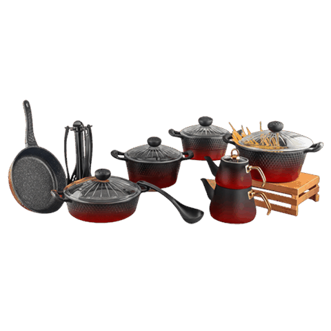 Ozlife 19 Parça Arya Qırmızı — Bakı